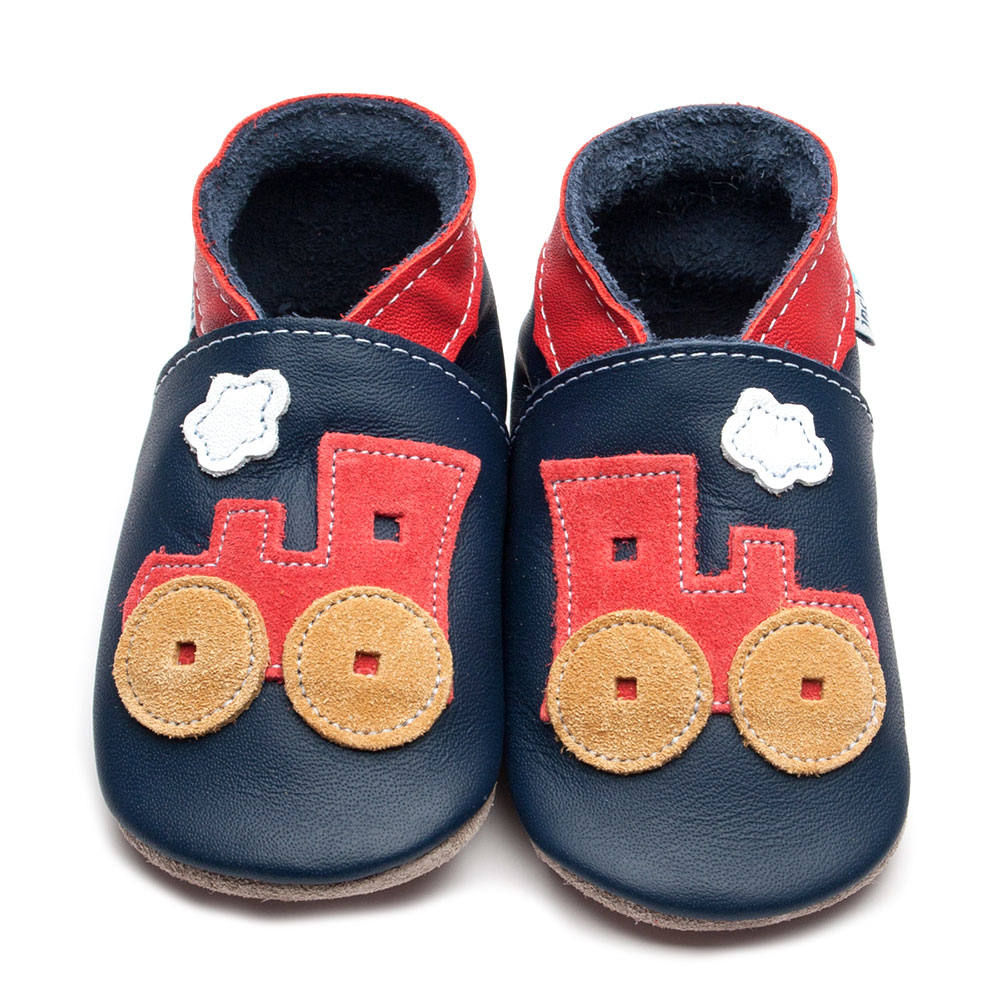 Toot Train Navy/Red/Tan